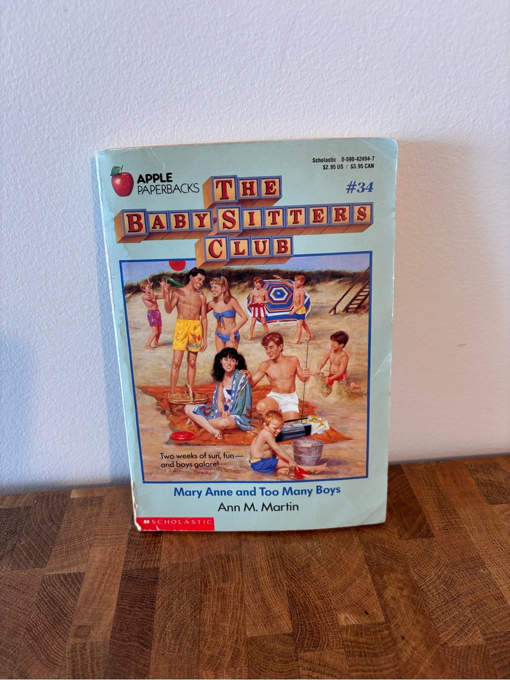 VINTAGE Mary Anne and Too Many Boys (The Baby-Sitters Club #34) GUC